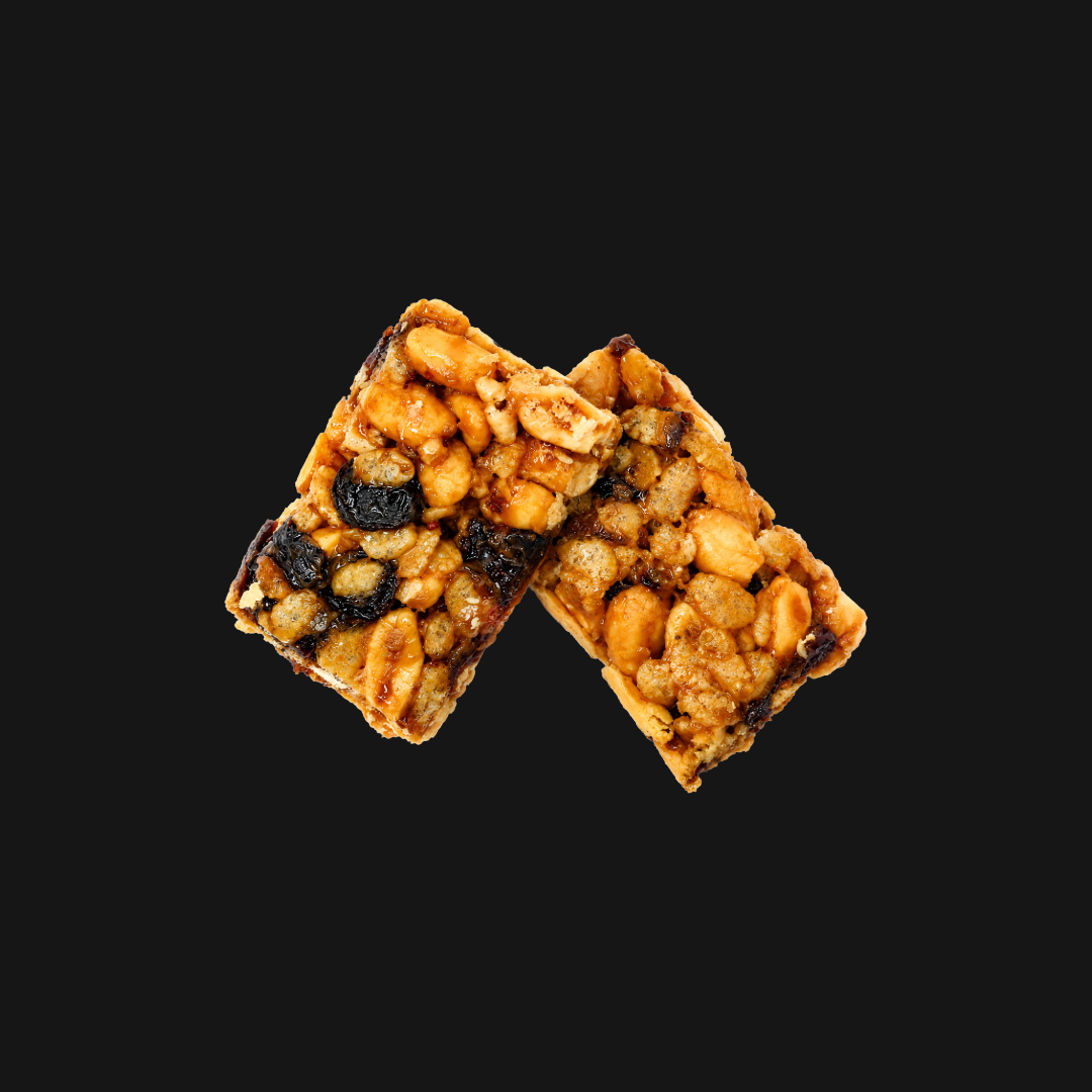 Peanut Butter & Jam Mini Bars — Chewy Peanut & Fruit Bars