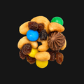 Holiday Mix — Peanuts, Raisins, Cashews & Chocolate Candies