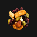 Green Trail Mix — Nuts, Edamame & Yogurt Chips