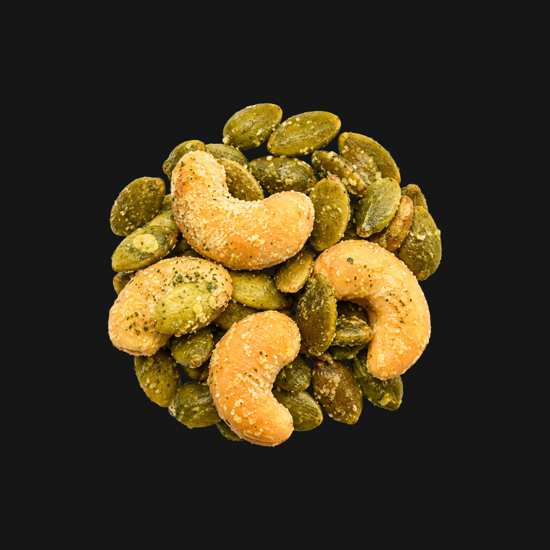 Sour Cream & Onion Cashew Mix — Seasoned Cashews & Pumpkin Seeds