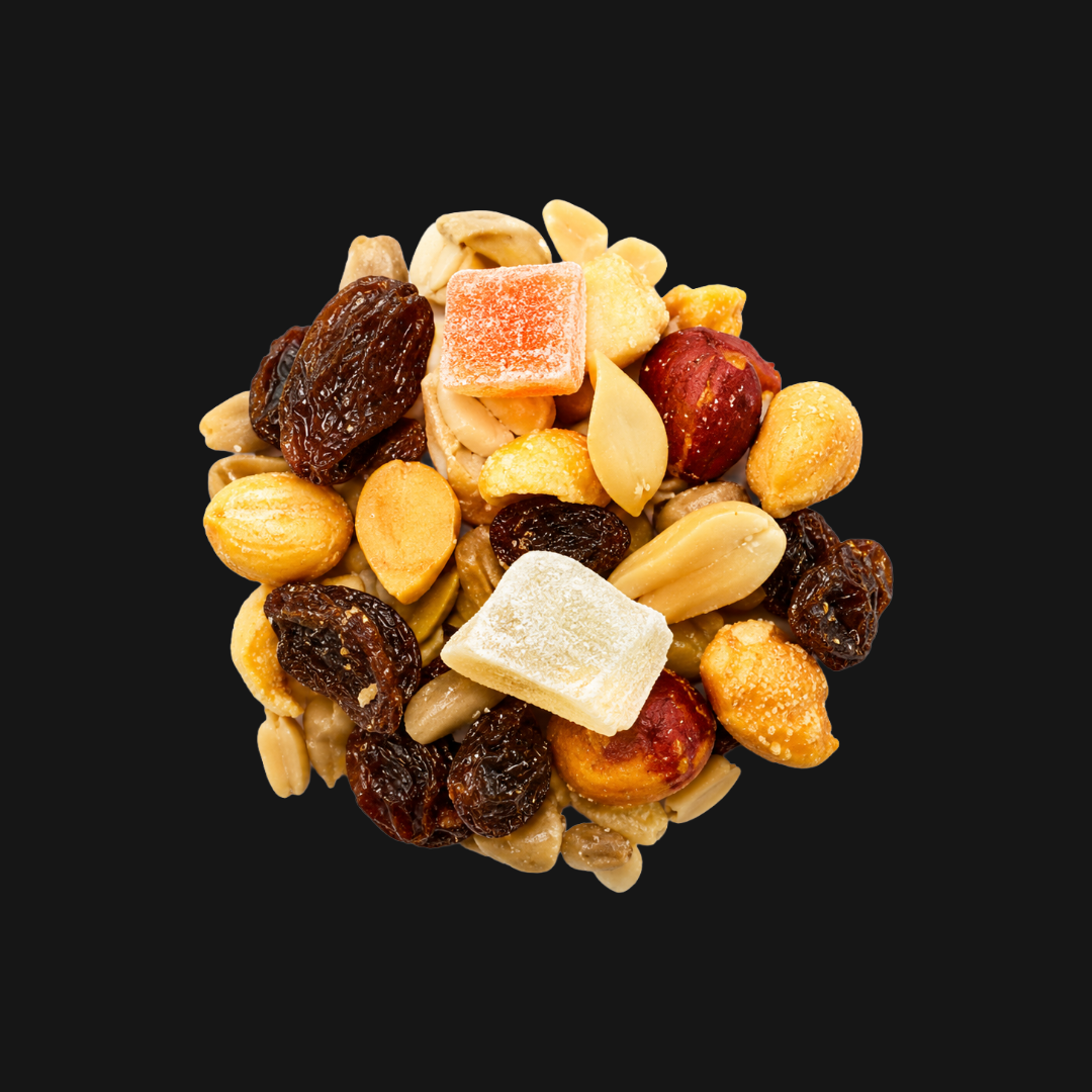 Classic Trail Mix — Peanuts, Raisins, Seeds, Pineapple & Papaya