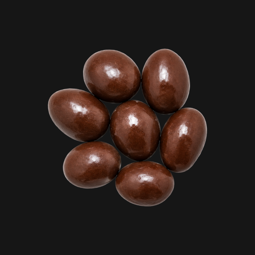 Dark Chocolate Coconut Almonds — 45% Dark Chocolate