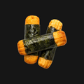 Sushi Roll Crackers — Crispy Soy Sauce & Seaweed Rice Crackers