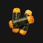 Sushi Roll Crackers — Crispy Soy Sauce & Seaweed Rice Crackers