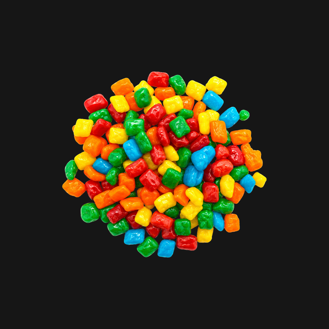 Mini Pebble Gum — Tutti-Frutti Candy-Coated Gum