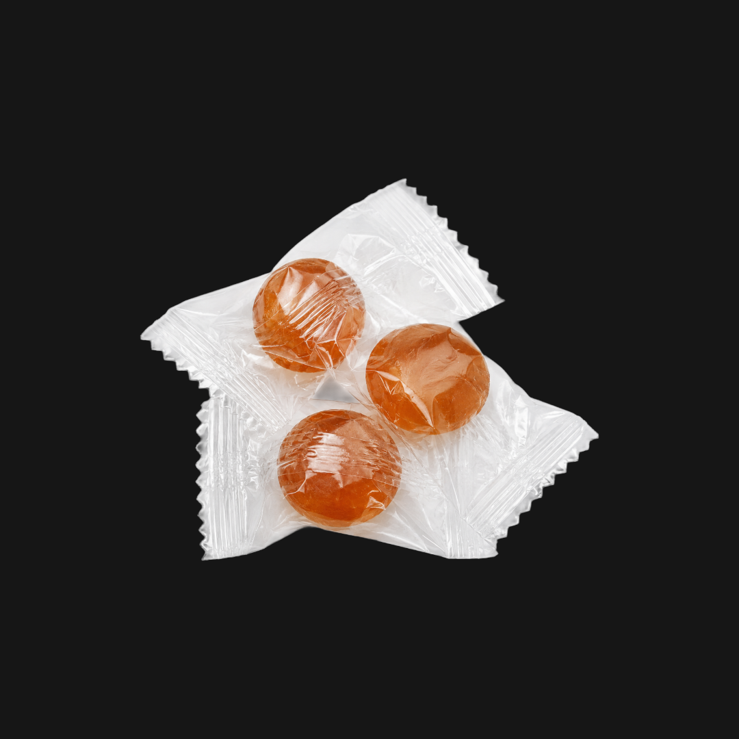 Maple-Flavoured Hard Candies — No Sugar Added, Made with Isomalt