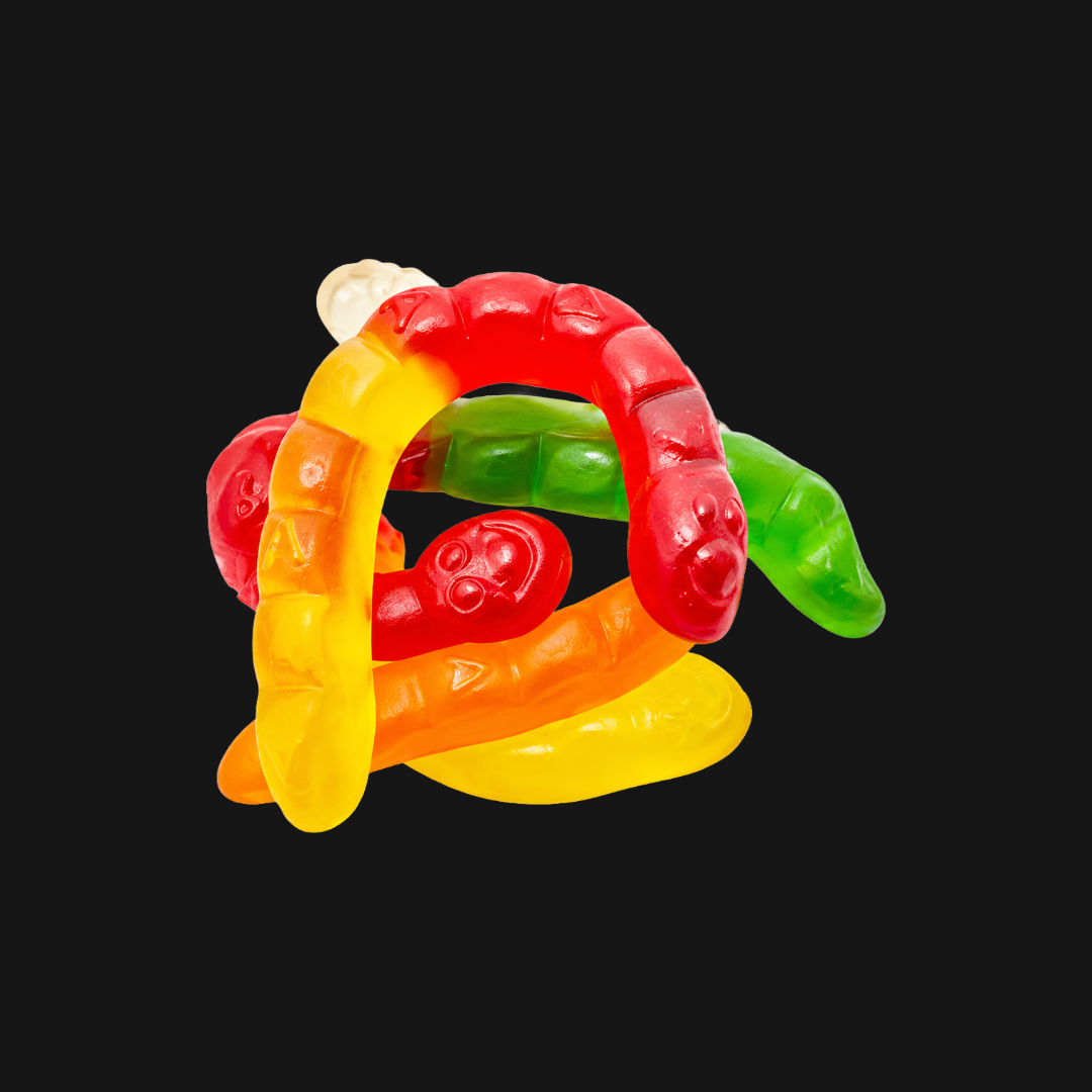 Gummy Worms — Classic Fruity Gummy Candy