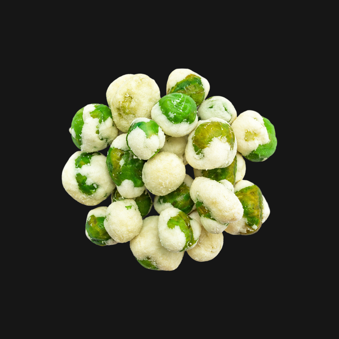 Wasabi Peas — Crunchy Spicy Coated Green Peas