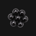 Black Licorice Jawbreakers — Long-Lasting Hard Candy