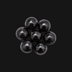 Black Licorice Jawbreakers — Long-Lasting Hard Candy