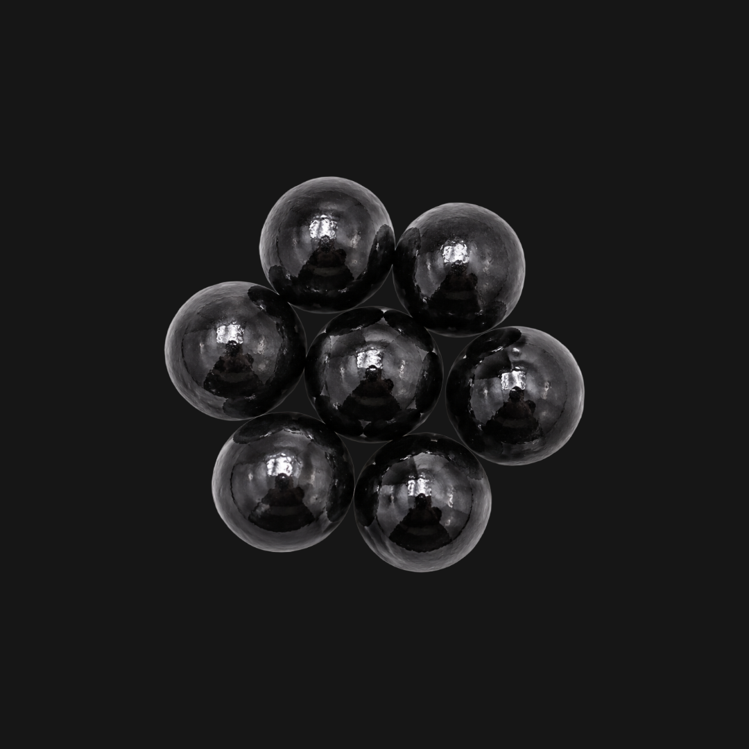 Black Licorice Jawbreakers — Long-Lasting Hard Candy