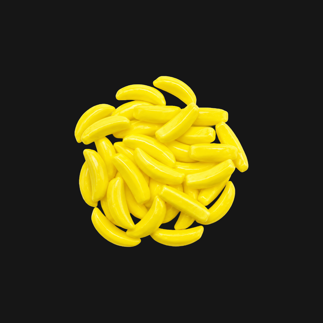 Banana Heads — Classic Pressed Candy