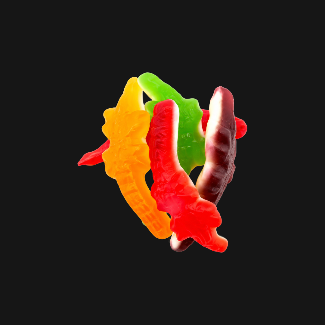 Gummy Crocodiles — Soft Fruity Gummy Candy