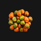 Sriracha Green Peas — Crunchy Spicy Coated Pea Snack