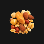 Mixed Nuts with Peanuts — Roasted, Unsalted