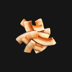 Organic Toasted Coconut Smiles — Unsweetened Coconut Chips