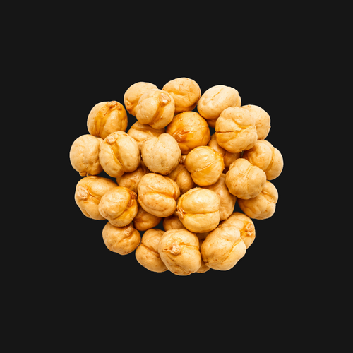 Golden Chickpeas — Crunchy Roasted Chickpea Snack
