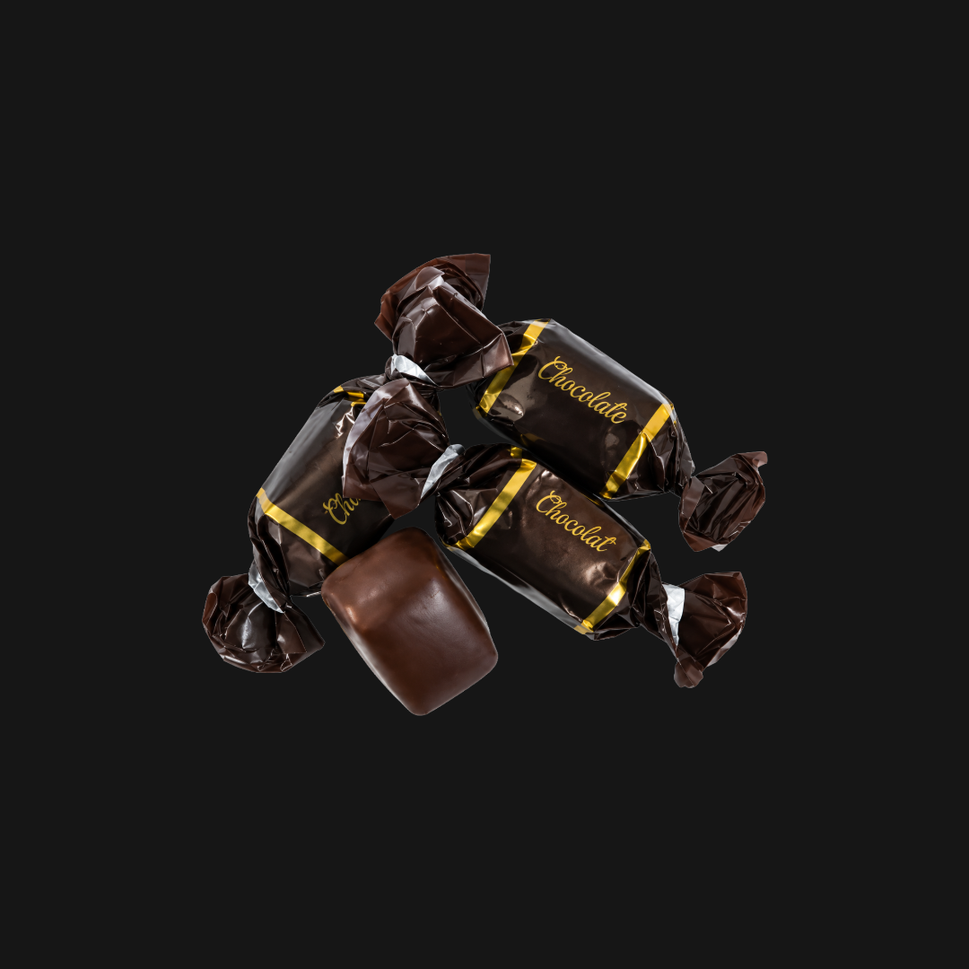 Waterbridge Dark Chocolate Toffee — Soft Chocolate Toffee