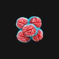 Gummy Brains — Soft Fruity Gummy Candy
